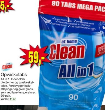 Harald Nyborg Clean Opvasketabs tilbud