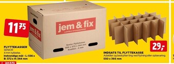 jem & fix Flyttekasser tilbud