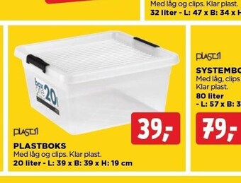jem & fix Plastboks tilbud