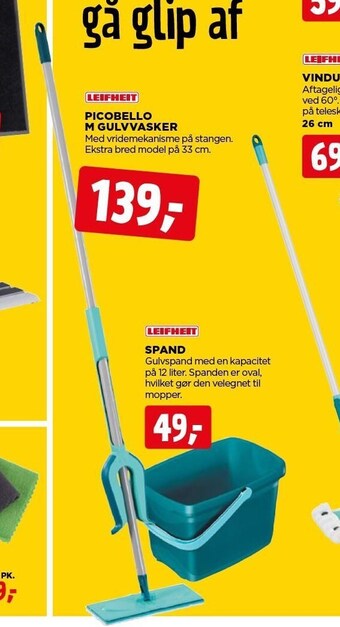 jem & fix Picobello m gulvvasker tilbud