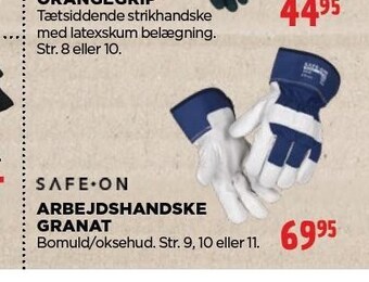 Arbejdshandske granat