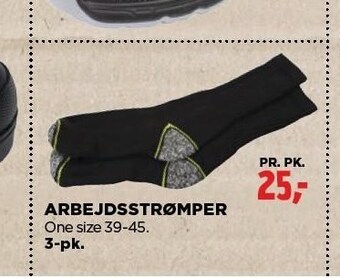 jem & fix Arbejdsstrømper tilbud