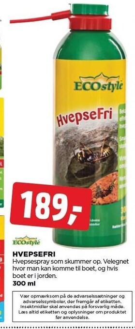 jem & fix Hvepsefri tilbud