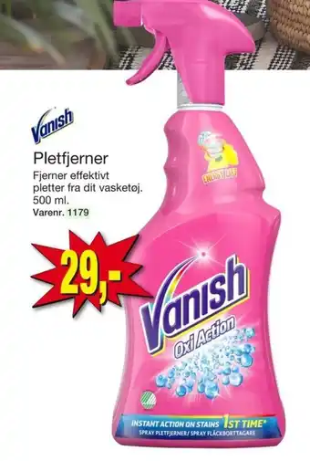 Vanish Pletfjener