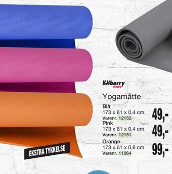 Harald Nyborg Yogamåtte tilbud