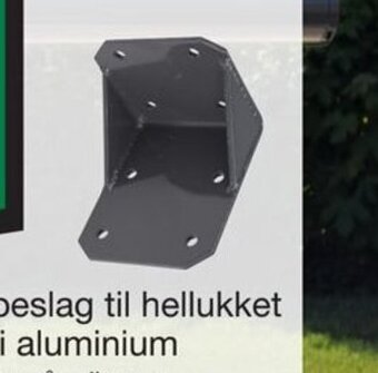 Harald Nyborg Markisebeslag Til Hellukket Markise i Aluminium tilbud