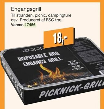 Harald Nyborg Engangsgrill tilbud