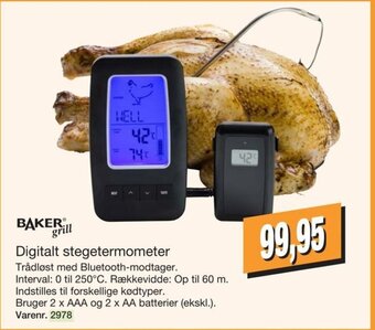 Harald Nyborg Digitalt stegetermometer tilbud