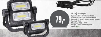 Harald Nyborg Arbejdslampe tilbud