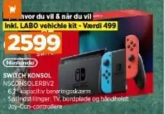 Nintendo Switch Konsol NSCONSOLERBV2