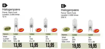 Cosna Halogenpære