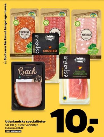 Netto Scopri il gusto ventricina piccante tilbud