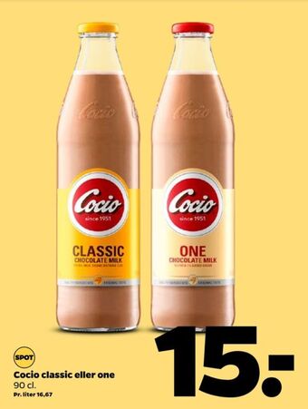 Netto Cocio chokolademælk classic tilbud