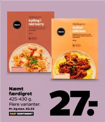 Netto Næmt færdigretter tilbud
