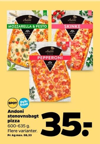Netto Andoni pizza tilbud