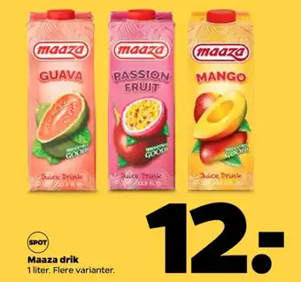 Netto Maaza juice tilbud