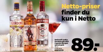 Netto Smirnoff vodka tilbud