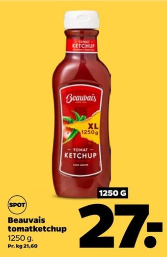 Netto Beauvais ketchup tilbud