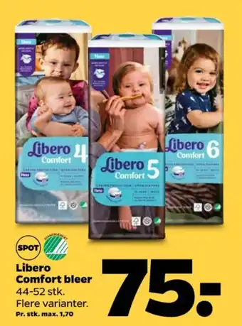 Netto Comfort bleer str 4 7-11kg tilbud