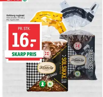 SPAR Solsikke & hørfrø rugbrød-skiver tilbud