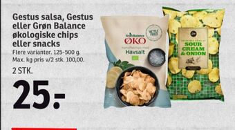 SPAR Gestus chips tilbud