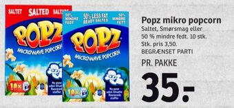 SPAR Popz popcorn tilbud