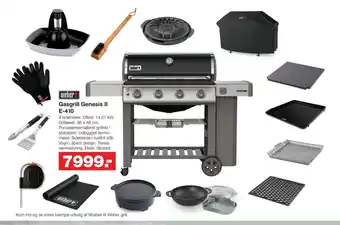 Weber Gasgrill Genesis II E-410
