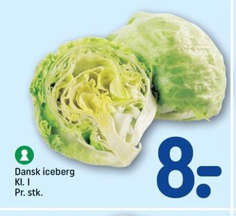 REMA 1000 Dansk Iceberg tilbud