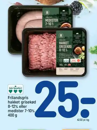 REMA 1000 Frilandsgris Hakket grisekød tilbud