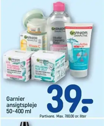 REMA 1000 Garnier Ansigtspleje tilbud
