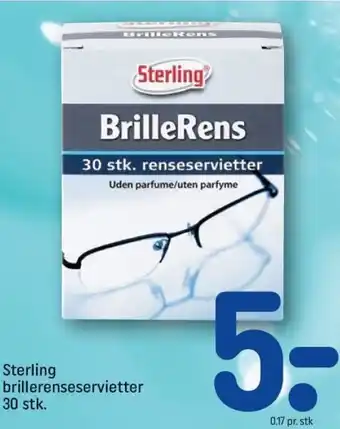 REMA 1000 Sterling Brillerenseservietter tilbud