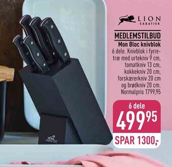 Imerco Mon bloc knivblok tilbud