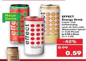 Kaufland DE Effect Energy Drink tilbud
