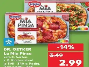 Kaufland Dr. Oetker La Mia Pinsa tilbud