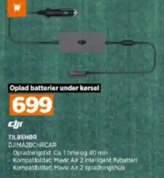 Power Ciji Tilbehør DJIMA2BCHRCAR tilbud