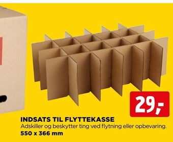 jem & fix Indsats til flyttekasse tilbud
