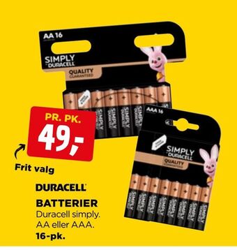 jem & fix Batterier tilbud