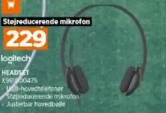 Power Logitech Headset X981000475 tilbud