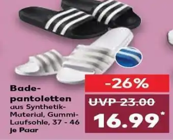 Kaufland Adidas Bade pantoletten tilbud