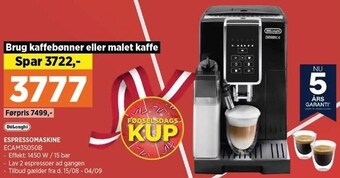 Power Espressomaskine tilbud