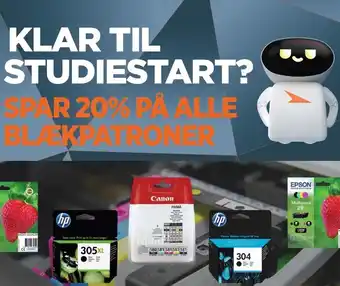 Power Spar 20% på alle blækpatroner tilbud