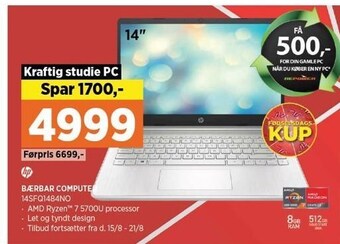 Power Bærbar computer tilbud