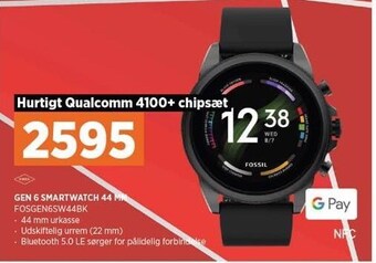Power Gen 6 smartwatch 44 mm tilbud