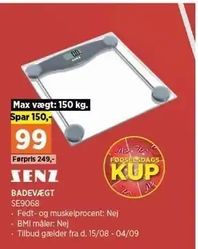 Power Badevægt tilbud