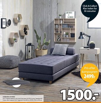 JYSK Varbjerg Daybed tilbud