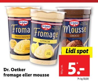 Lidl Dr oetker dessert tilbud