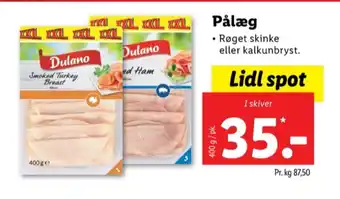 Lidl Dulano kalkunbryst tilbud