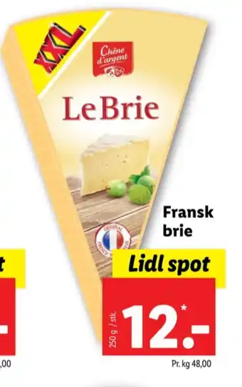 Lidl Chene d argent brieost tilbud