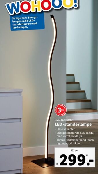 Lidl Livarno gulvlampe tilbud