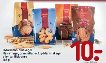 REMA 1000 Oxford småkager tilbud